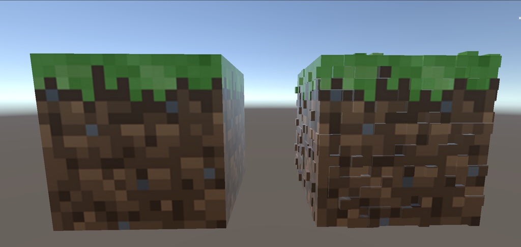 【VRChat】Grass blocks