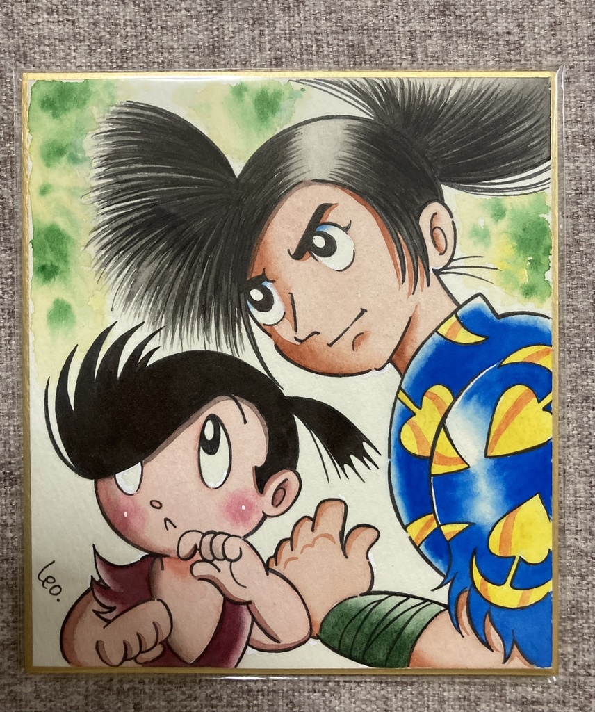 色紙（百鬼丸＆どろろ）