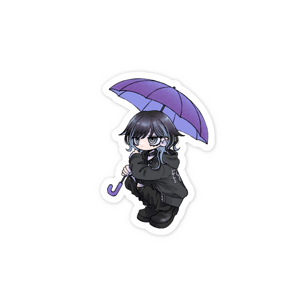 雲霧霖 SDステッカー