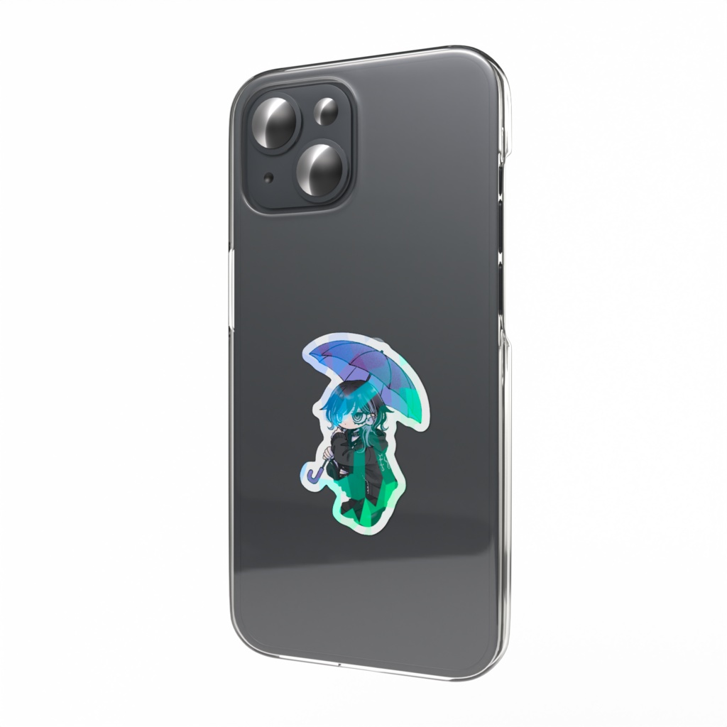 雲霧霖 キラキラホログラムステッカー