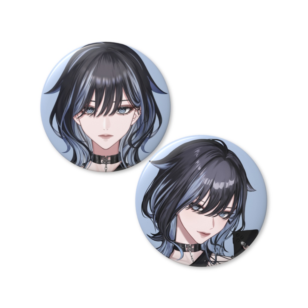 雲霧霖 缶バッジ 【2種】