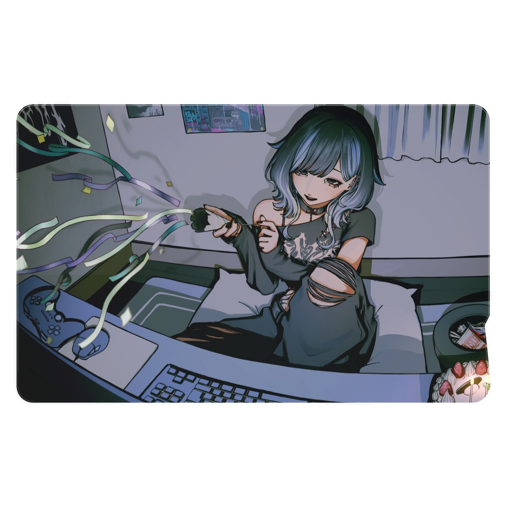 雲霧霖誕おめICカードステッカー
