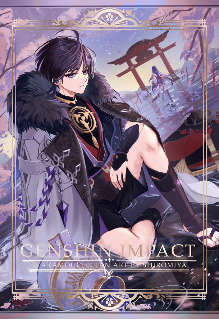 【イラスト本+ポストカード】原神 C108新刊セット
