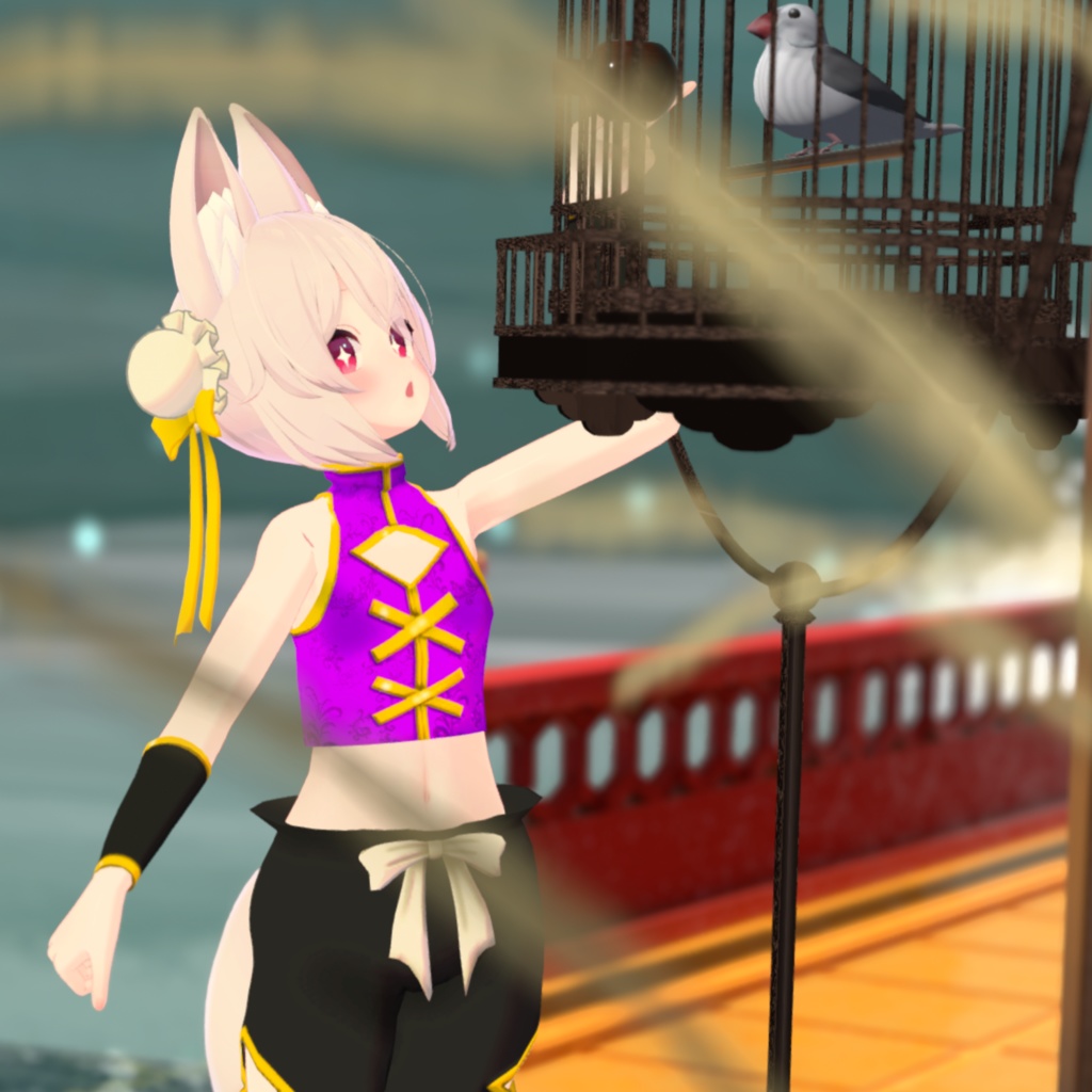 ★汎用☆ロングリボンシニョンキャップ★