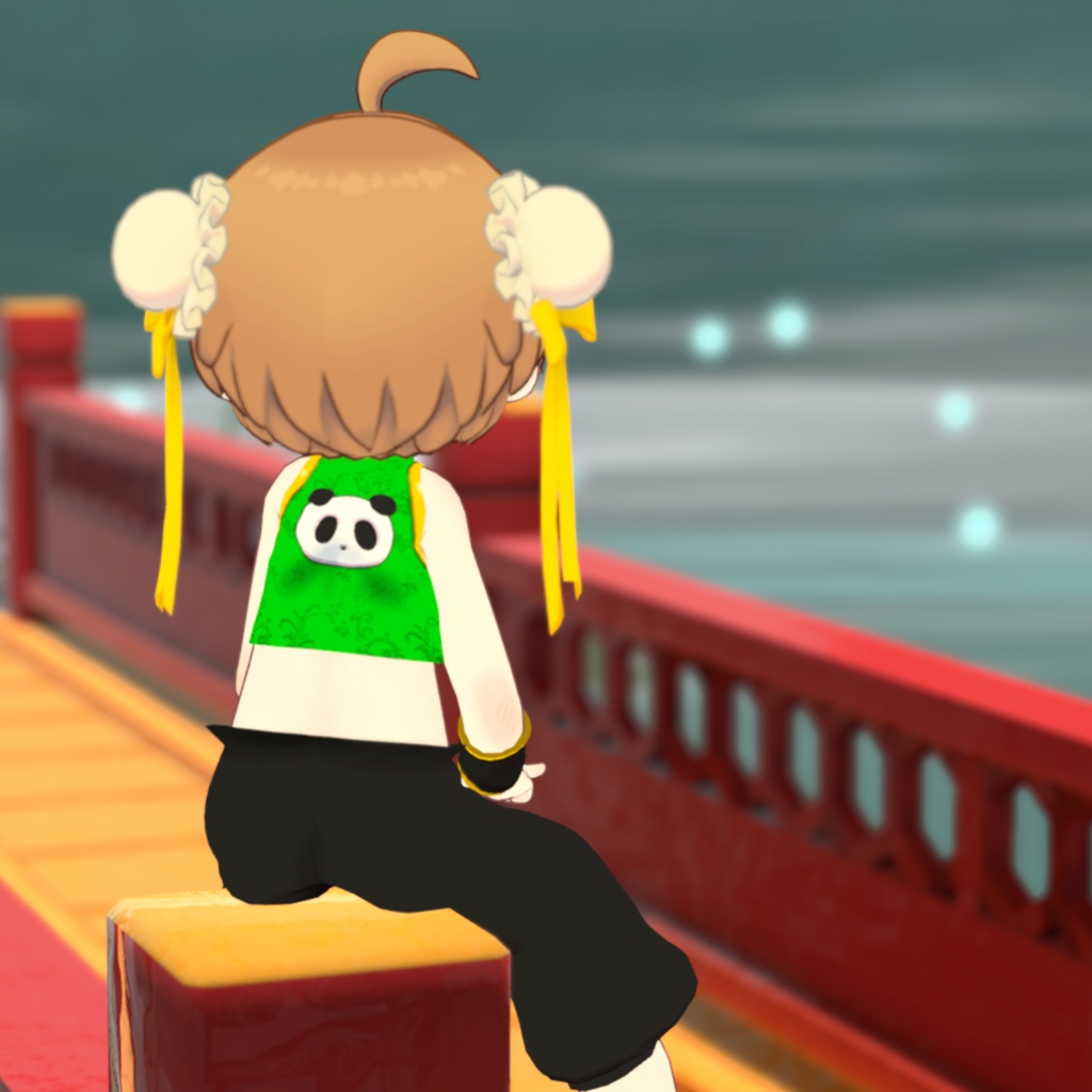 ★汎用☆ロングリボンシニョンキャップ★