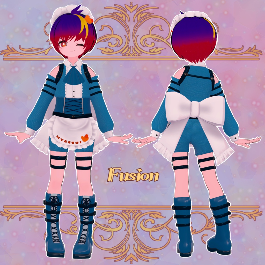 ꙳✩ にゃっち少年メイド ✩˖【VRC向け衣装】