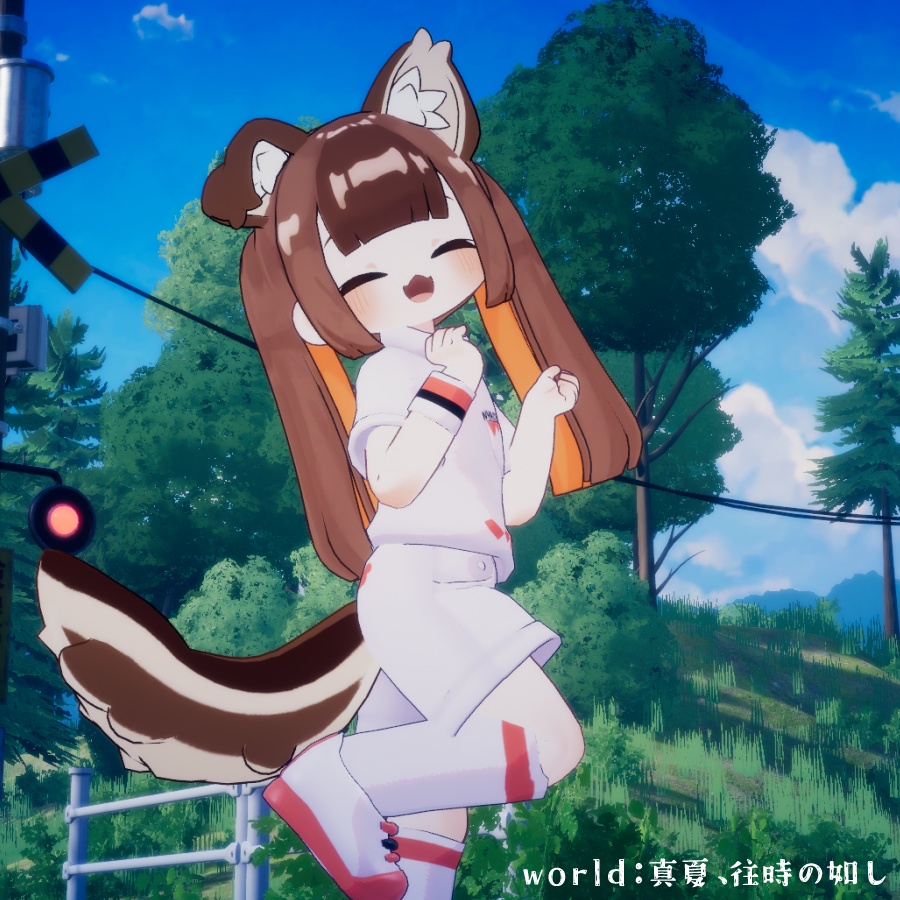 🐈🐾にゃっちおさんぽウェア🐾🐈【VRChat想定衣装】