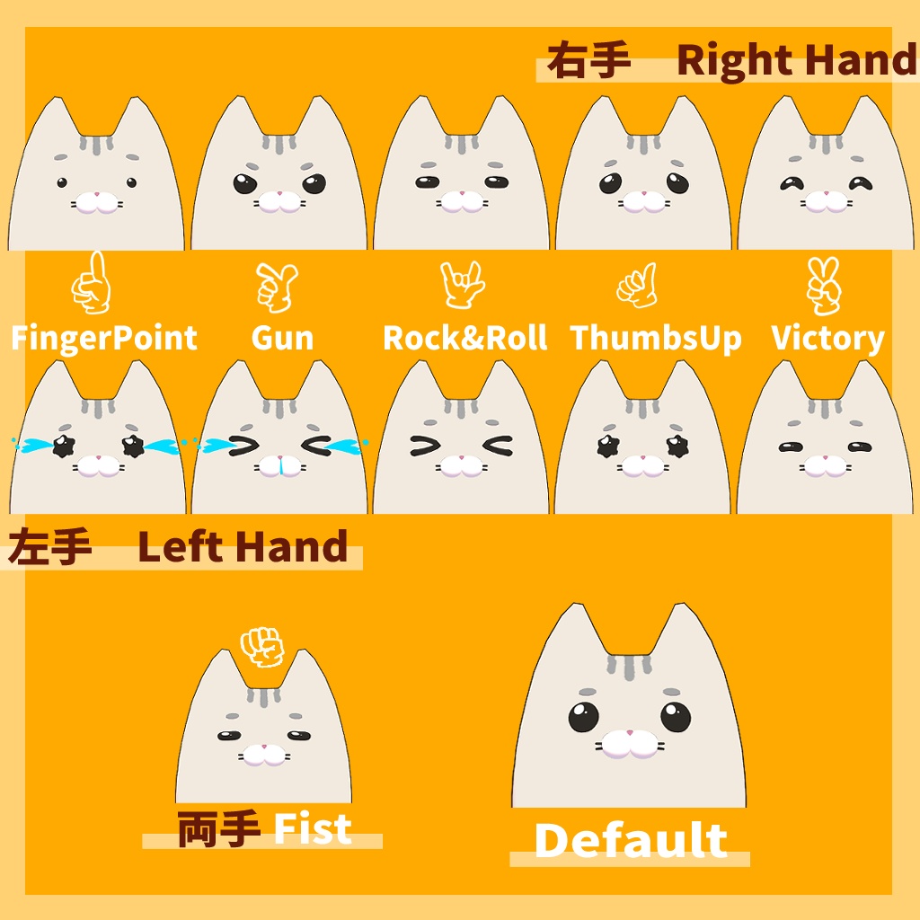 オリジナル3Dモデル「ネムレナイコネコ」【販売記念Sale中!】