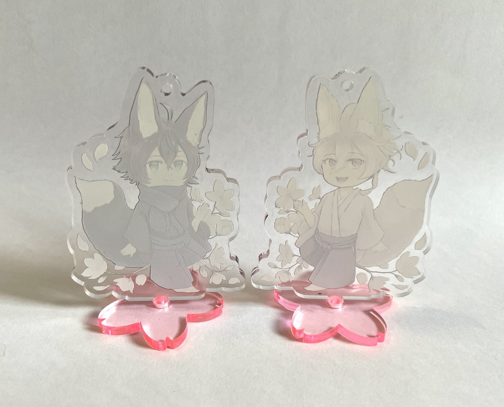 きつねてんえどアクリル