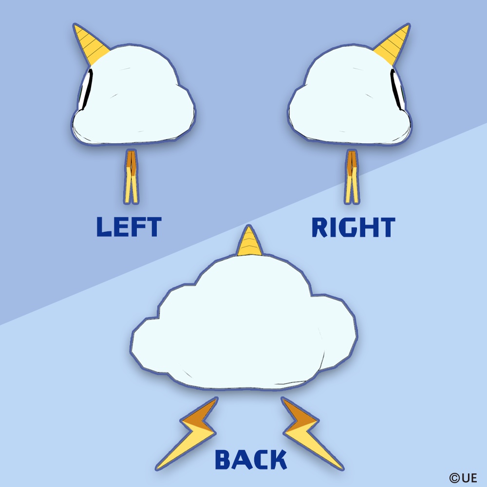 【3Dアバター】だいたいイッカククン