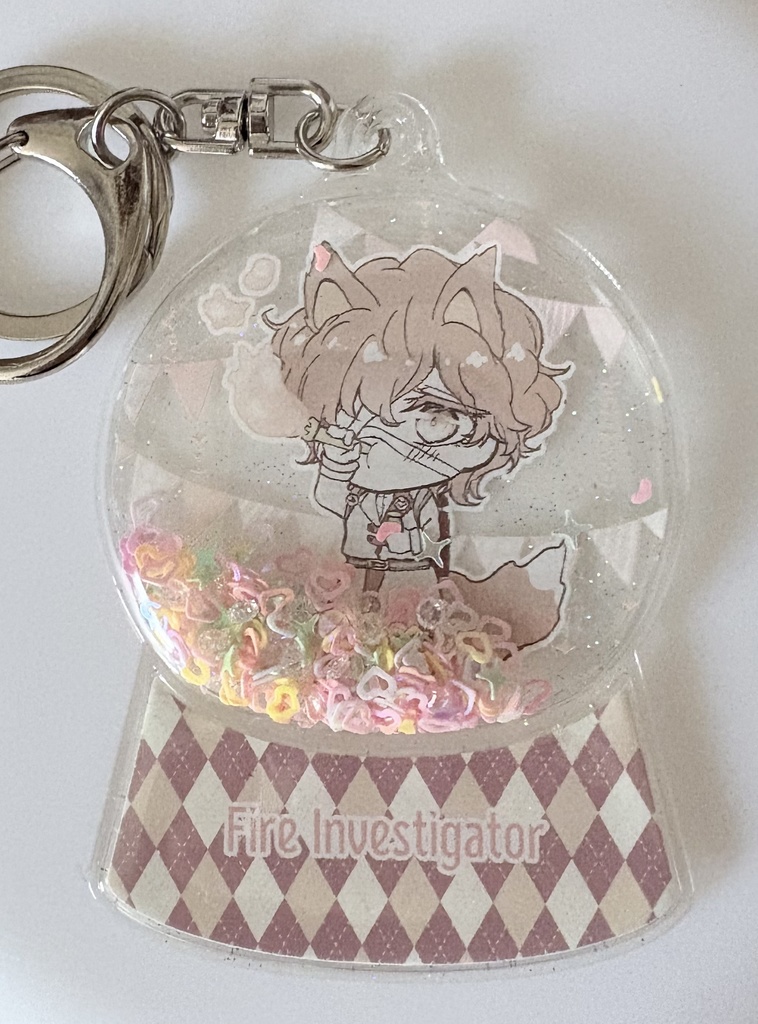 スノードーム風キーホルダー(計画書)