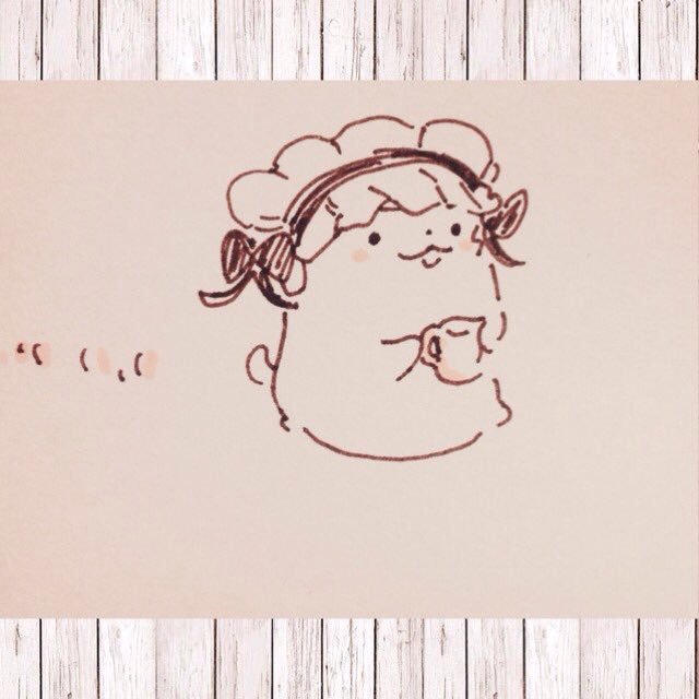 メイドさんベビブン アクリルキーホルダー