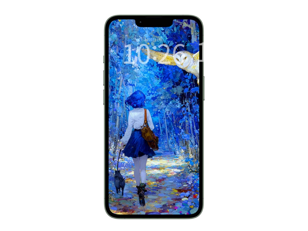 【スマホ壁紙】Magia Forest -Viator- 魔法の旅の始まり