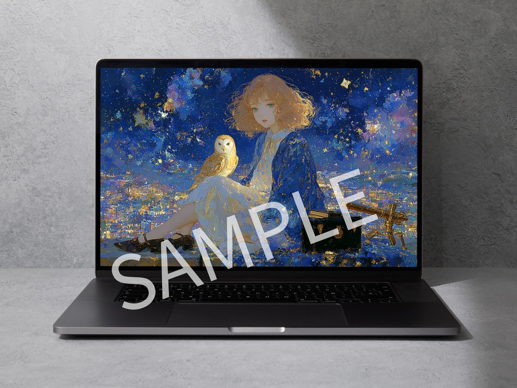 【PC壁紙】星詠みのテラス