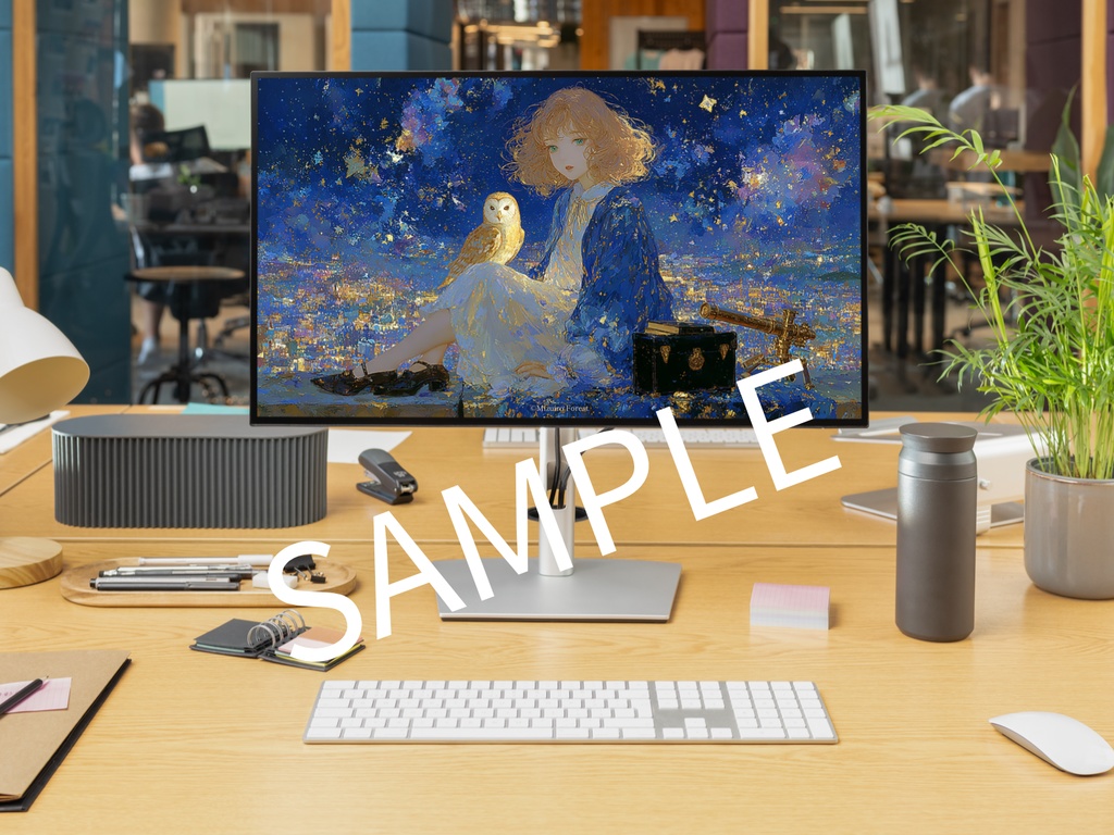 【PC壁紙】星詠みのテラス