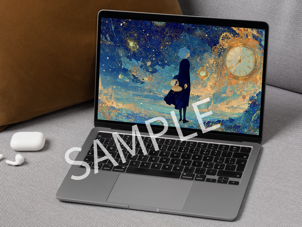 【PC壁紙】魔法の天球時計