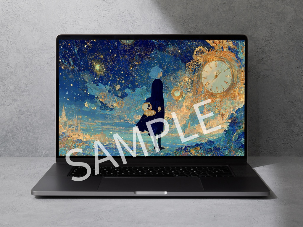 【PC壁紙】魔法の天球時計