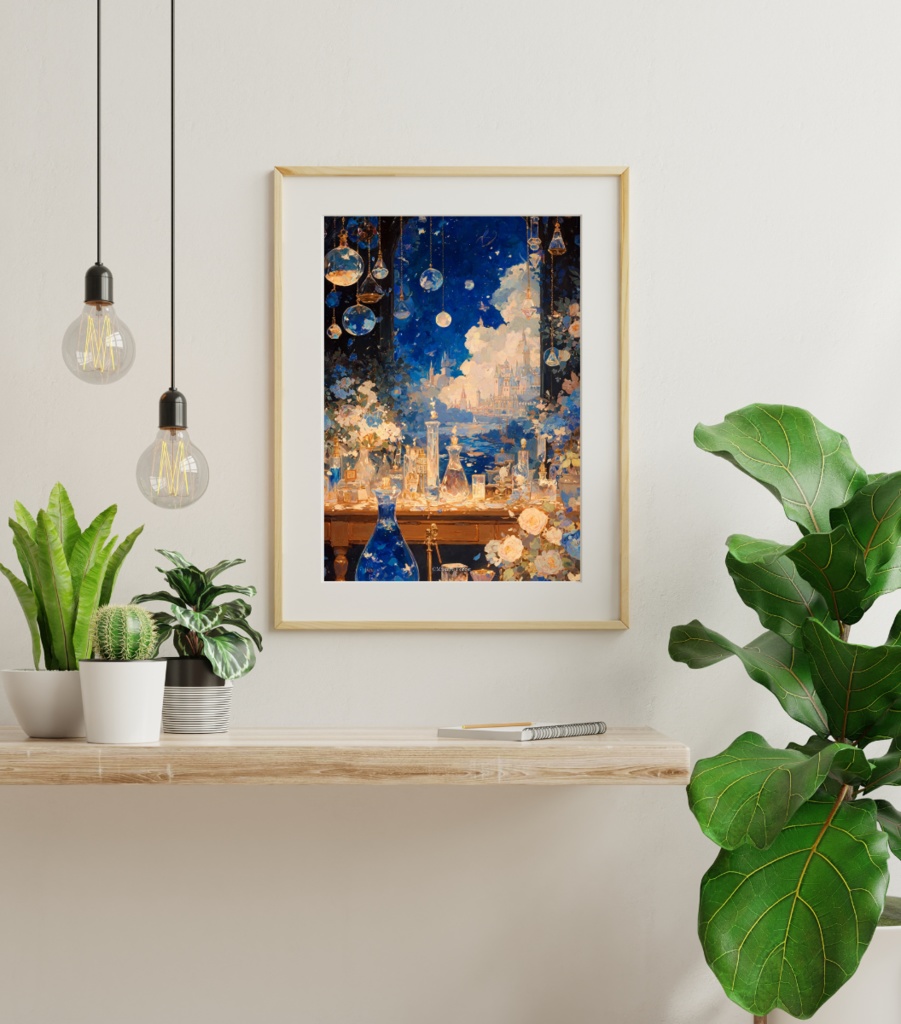 【ポスター】青の調薬室と刻の魔法