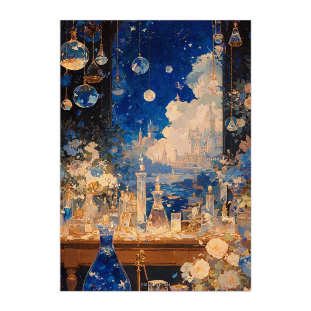 【ポスター】青の調薬室と刻の魔法