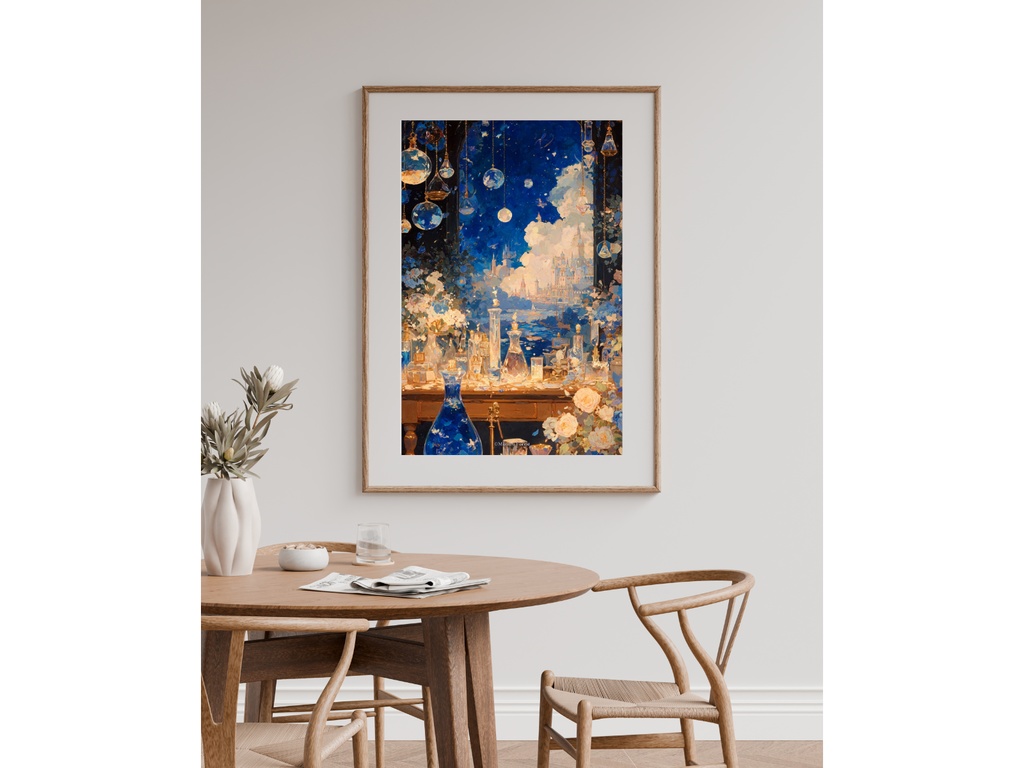 【ポスター】青の調薬室と刻の魔法