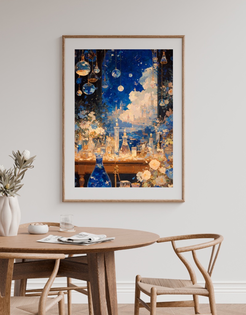 【ポスター】青の調薬室と刻の魔法