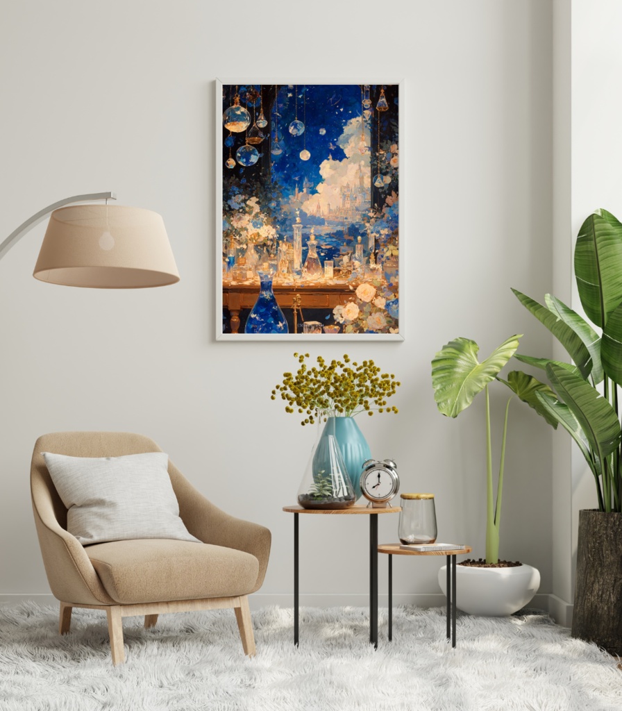 【ポスター】青の調薬室と刻の魔法