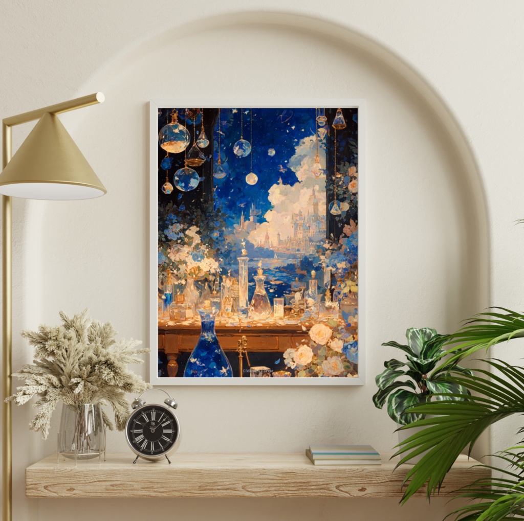 【ポスター】青の調薬室と刻の魔法