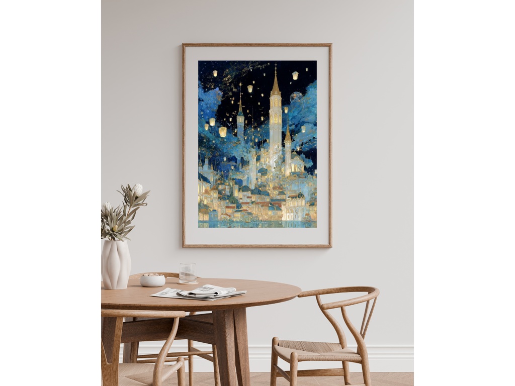 【ポスター】ランタンと星降る城