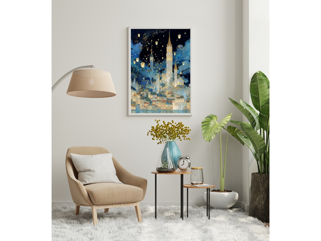 【ポスター】ランタンと星降る城