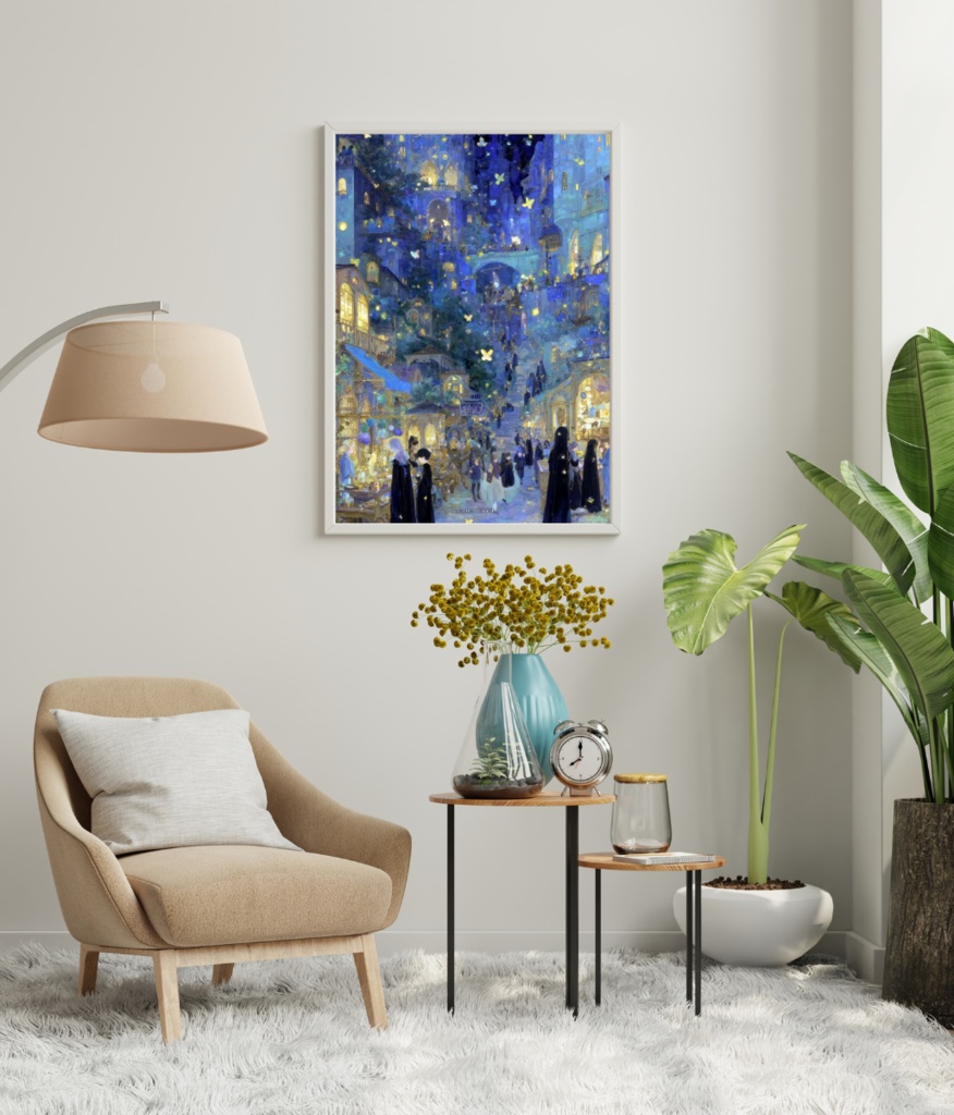 【ポスター】魔法使いと祝祭の夜