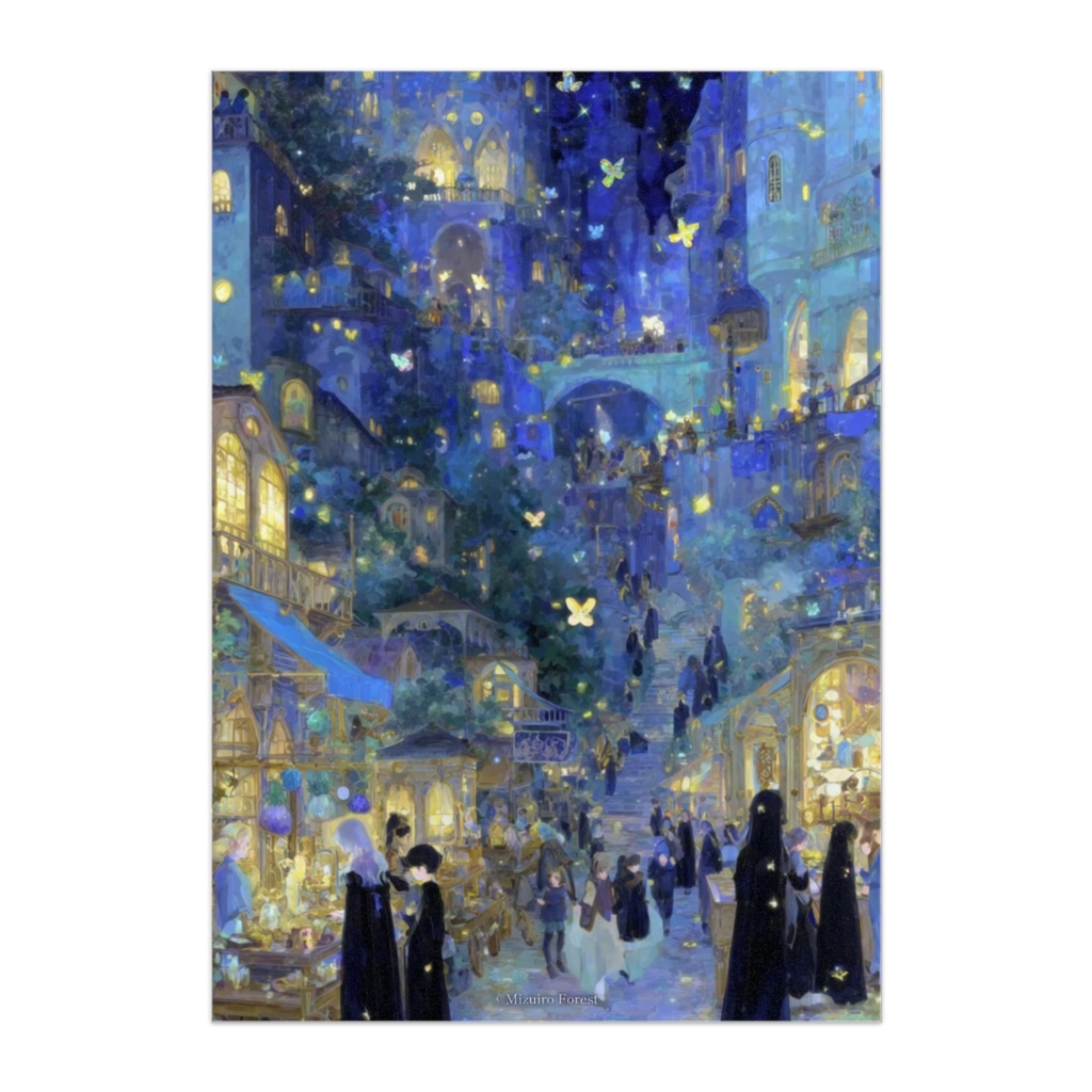 【ポスター】魔法使いと祝祭の夜