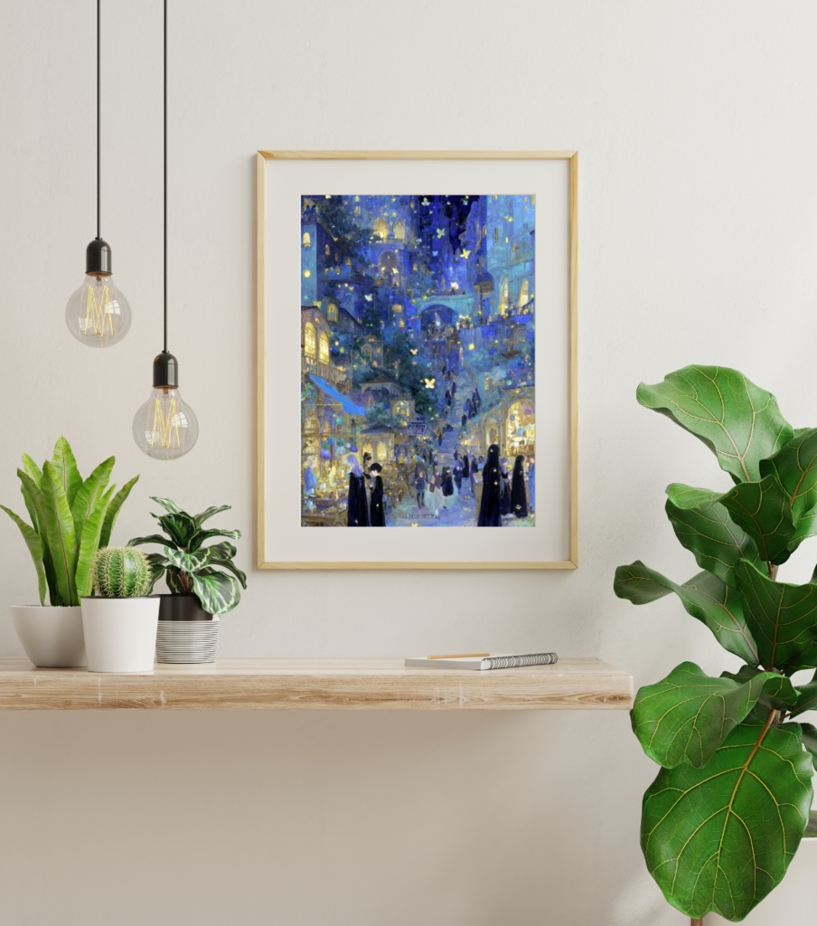 【ポスター】魔法使いと祝祭の夜