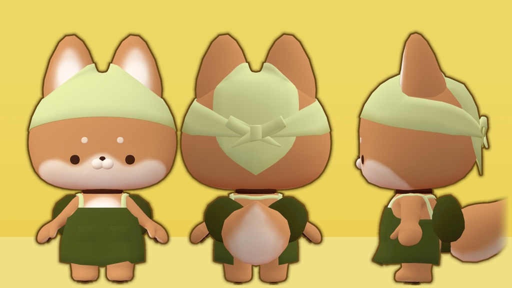 【いぬいぬ対応】エプロン