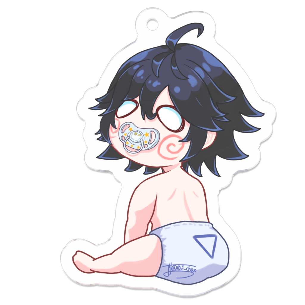 ばぶでる アクリルキーホルダー