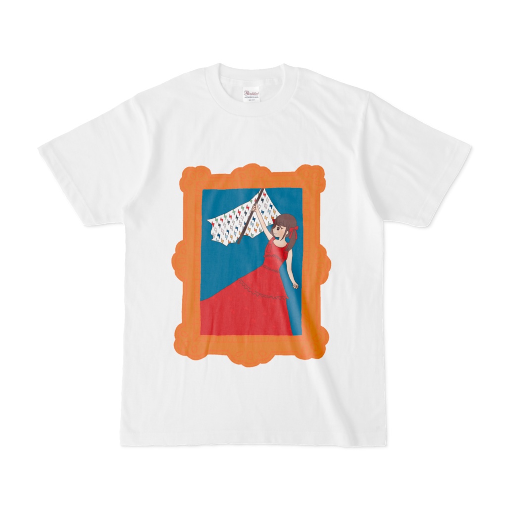 「我らを導くみりんちゃん」のTシャツ