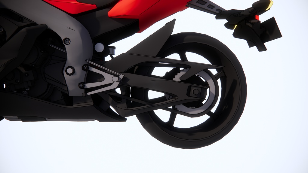 【3 d素材】バイク