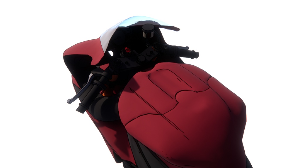 【3D素材】バイク