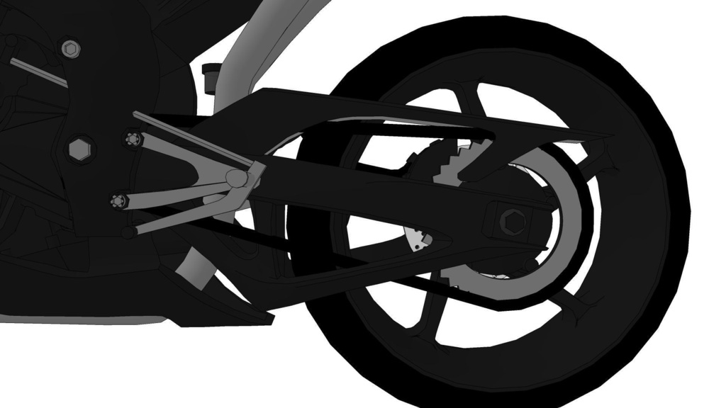 【3D素材】バイク