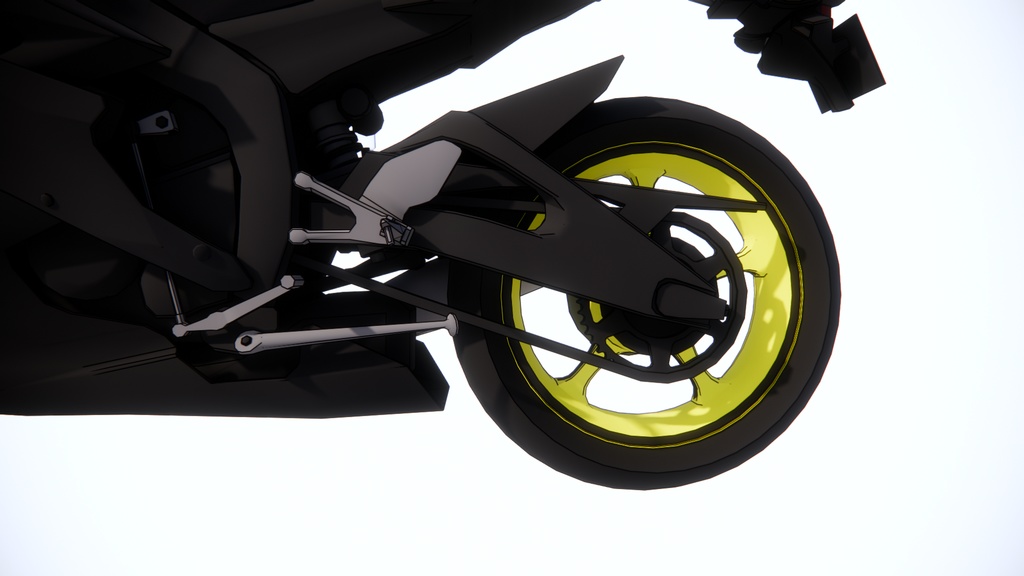 【3D素材】バイク