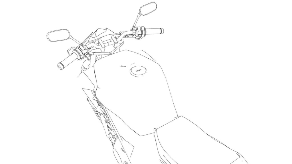 【3D素材】バイク