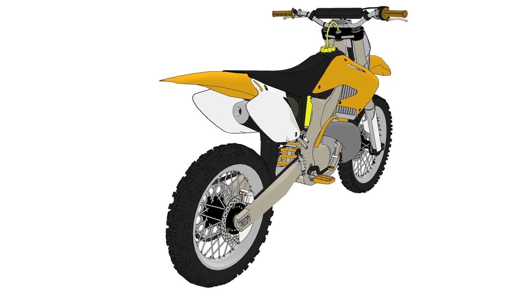 【3D素材】マウンテンバイク