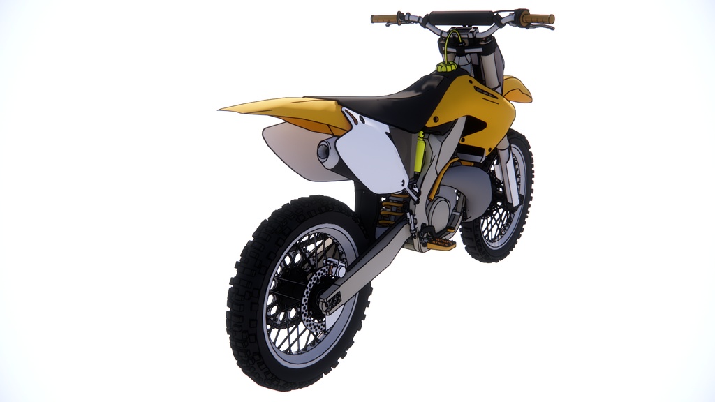 【3D素材】マウンテンバイク