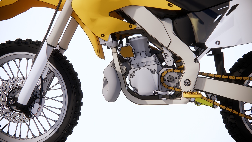 【3D素材】マウンテンバイク