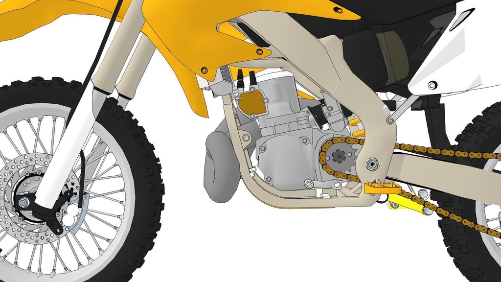 【3D素材】マウンテンバイク