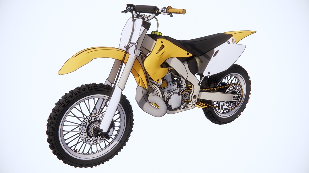 【3D素材】マウンテンバイク