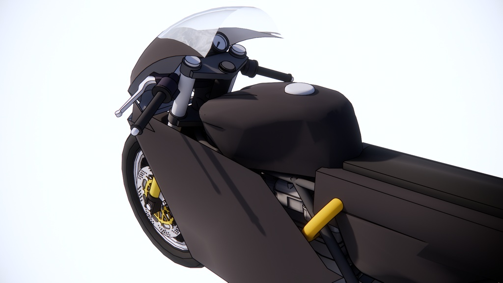 【3D素材】バイク