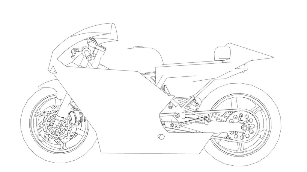 【3D素材】バイク