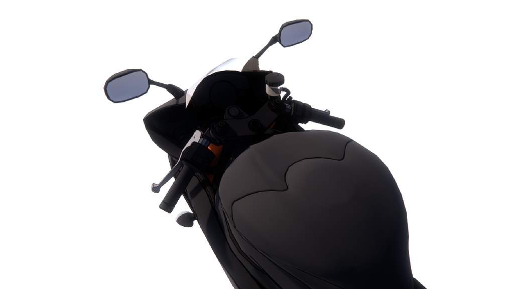 【3 dモデル】オートバイのアンサンブル
