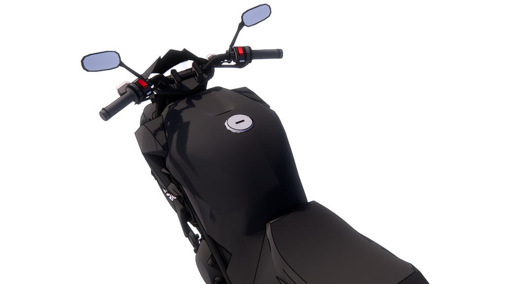 【3 dモデル】オートバイのアンサンブル