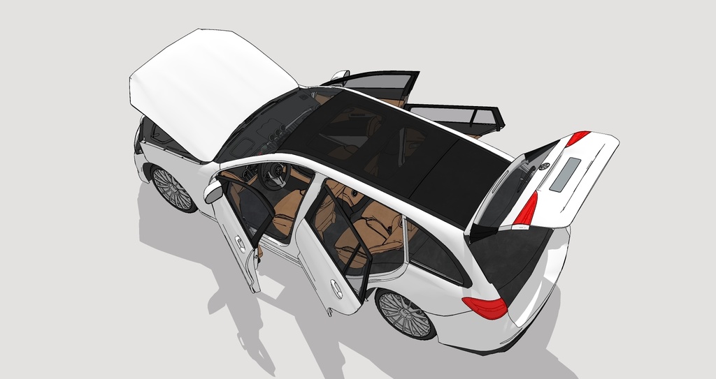 动态组件丰富的轿车+跑车+SUV+越野车+商务车(11个